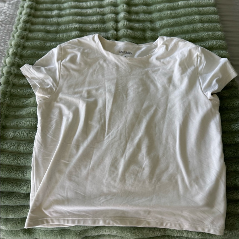 Classic White Short Sleeve Tee